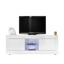 Glänzend weiß modernes Wohnzimmer TV-Ständer 2 Türen Nolux Wh Basic Katalog