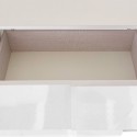 Weiße Hochglanz-Anrichte Dama Wh M, 2 Türen, 2 Schubladen für Esszimmer Auswahl