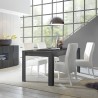 Moderner Esstisch 180x90cm Hochglanz Anthrazit Pandor Dama Sales