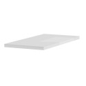 Moderner ausziehbarer Tisch Hochglanz Weiß 90x137-185cm Lit Amalfi Sales