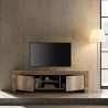 Wohnzimmer TV-Ständer aus Holz 180cm 2 Türen Großes Land Sales