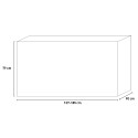 Ausziehbarer Esstisch aus Eichenholz 90x137-185cm Toko Palma Angebot