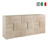 Design-Sideboard Wohnzimmer Küche 181cm Holz 3 Türen Dama Sm S Verkauf