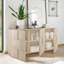 Design-Sideboard Wohnzimmer Küche 181cm Holz 3 Türen Dama Sm S Katalog