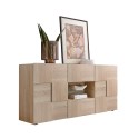 Sideboard Wohnzimmer 2 Türen 2 Schubladen aus Holz modernes Design Dama Sm Angebot