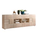 Wohnzimmerschrank 241cm aus Eichenholz mit 2 Türen und 4 Schubladen Dama Sm L Angebot