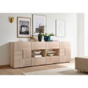 Wohnzimmerschrank 241cm aus Eichenholz mit 2 Türen und 4 Schubladen Dama Sm L Sales