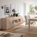 Wohnzimmerschrank 241cm aus Eichenholz mit 2 Türen und 4 Schubladen Dama Sm L Aktion
