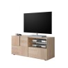 TV-Schrank aus Eichenholz 121cm mit Tür und Schublade Petite Sm Dama Angebot