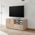 TV-Schrank aus Eichenholz 121cm mit Tür und Schublade Petite Sm Dama Aktion