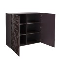 Hochschrank mit 2 Türen, modernes Design, Hochglanz Grau Prisma Tet Rt Katalog