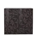 Hochschrank mit 2 Türen, modernes Design, Hochglanz Grau Prisma Tet Rt Rabatte