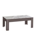 Moderner Couchtisch 65x122cm Hochglanz Grau Lanz Prisma Angebot