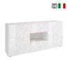 Sideboard 2 Türen 2 Schubladen 181 cm Design Hochglanz Weiß Prisma Wh M Verkauf