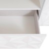 Sideboard 2 Türen 2 Schubladen 181cm Hochglanz weiß Design Sideboard Prisma Wh M Lagerbestand