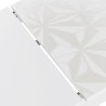 Ausziehbarer Esstisch weiß hochglanz 90x137-185cm Most Prisma Sales