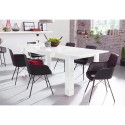 Ausziehbarer Esstisch weiß hochglanz 90x137-185cm Most Prisma Katalog