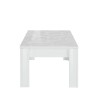 Weißer Hochglanz-Couchtisch 65x122cm Reef Prisma Katalog