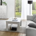 Weißer Hochglanz-Couchtisch 65x122cm Reef Prisma Aktion