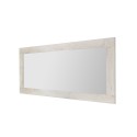 Wandspiegel Wohnzimmer weißer Holzrahmen 75x170 cm Self Urbino Angebot