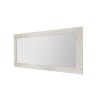 Wandspiegel Wohnzimmer weißer Holzrahmen 75x170 cm Self Urbino Angebot