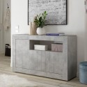 Sideboard Anrichte Schrank Grau Beton 3 Türen Urbino Ct M Aktion
