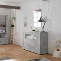 Sideboard wohnzimmer modern sideboard 2 türen zement grau Minus Ct Urbino Sales
