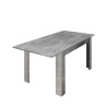 Moderner Ausziehtisch 90x137-185cm in Betonoptik Fold Urbino Angebot