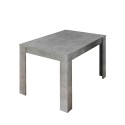 Moderner Ausziehtisch 90x137-185cm in Betonoptik Fold Urbino Sales