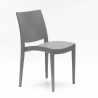 Stuhl aus Polypropylen für Küche, Bar und Restaurant Grand Soleil Trieste Lagerbestand