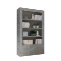 Bücherregal Wohnzimmer Büro 2 Türen 3 Regalböden Beton Wally Ct Angebot