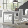 Moderner ausziehbarer Esstisch 180x90cm in Betonoptik Icaro Urbino Aktion