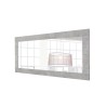 Wandspiegel 75x170cm mit grauem Rahmen Alma Urbino Angebot