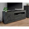 Schwarzes TV-Möbel Jaor Ox Urbino 138cm, 3 Türen, modernes Wohnzimmer Sales