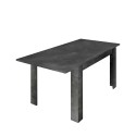 Moderner ausziehbarer Tisch 90x137-185cm schwarzes Holz Diogo Urbino Angebot