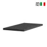 Erweiterung 48cm für Esstisch schwarz Oxid Log 180x90cm Urbino Verkauf