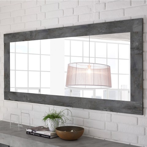Wandspiegel moderner Stil schwarz 75x170cm Moment Urbino Aktion