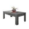 Moderner schwarzer Couchtisch für Wohnzimmer 65x122cm Morris Urbino Angebot