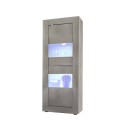 Moderne Wohnzimmer-Vitrine aus Holz 61x162cm Nina Pc Basic Angebot