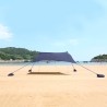 Tragbares Strandzelt  2,3 x 2,3 m winddicht, UV-Schutz Stoff Formentera Preis