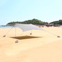 Tragbares Strandzelt  2,3 x 2,3 m winddicht, UV-Schutz Stoff Formentera Kauf