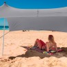 Tragbares Strandzelt  2,3 x 2,3 m winddicht, UV-Schutz Stoff Formentera Sales
