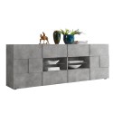 Anrichte Wohnzimmer Esszimmer 2 Türen 4 Schubladen Beton Dama Ct L Angebot