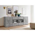 Anrichte Wohnzimmer Esszimmer 2 Türen 4 Schubladen Beton Dama Ct L Sales