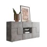 Sideboard Wohnzimmer 181cm 2 Türen 2 Schubladen Schachbrett Beton Dama Ct M Angebot