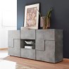 Sideboard Wohnzimmer 181cm 2 Türen 2 Schubladen Schachbrett Beton Dama Ct M Aktion