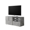 Moderner TV-Schrank 121x42cm in Betonoptik, grau, Petite Ct Dama Angebot