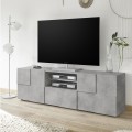 TV-Schrank 2 Türen und Schublade im Beton-Design Schach Tecum Ct Dama Aktion