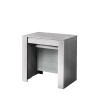 Ausziehbarer Esstisch 54-252cm in weißem Holz Coast Angebot