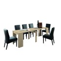 Ausziehbarer Esstisch 54-252cm moderner Holz Hidalgo Sales